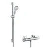 Hansgrohe Ecostat Universal - Vario Doucheset Met Ecostat Universal Thermostaat, Wit/chroom 27031400