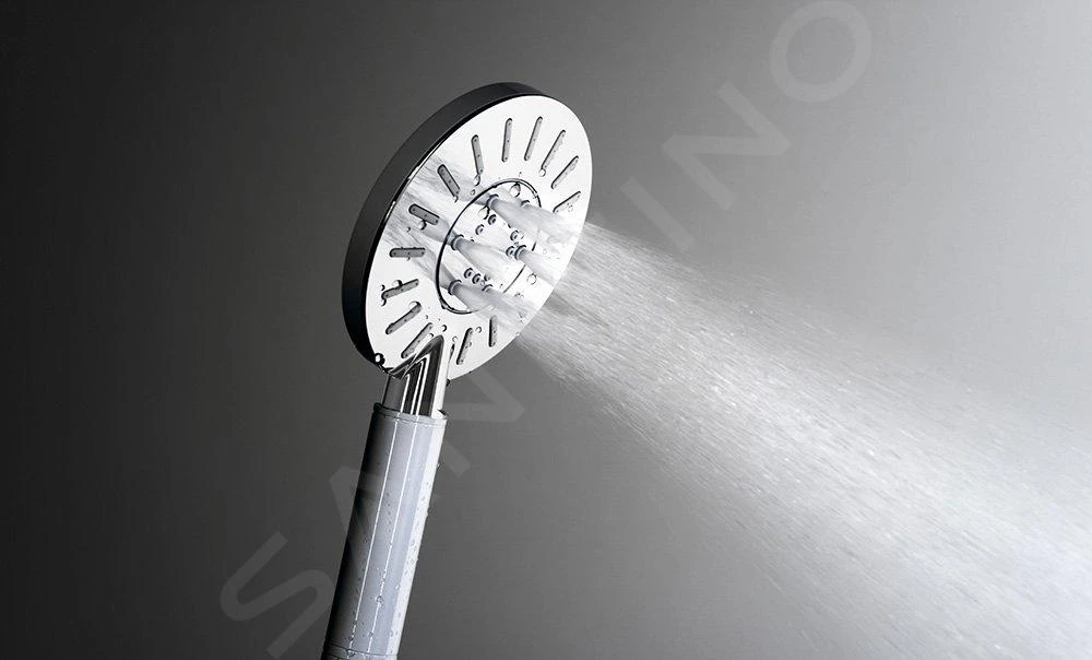 Sapho Douches - Liam 210 Doucheset Met Thermostaat, 3jet, Chroom LP139 - Afbeelding 8