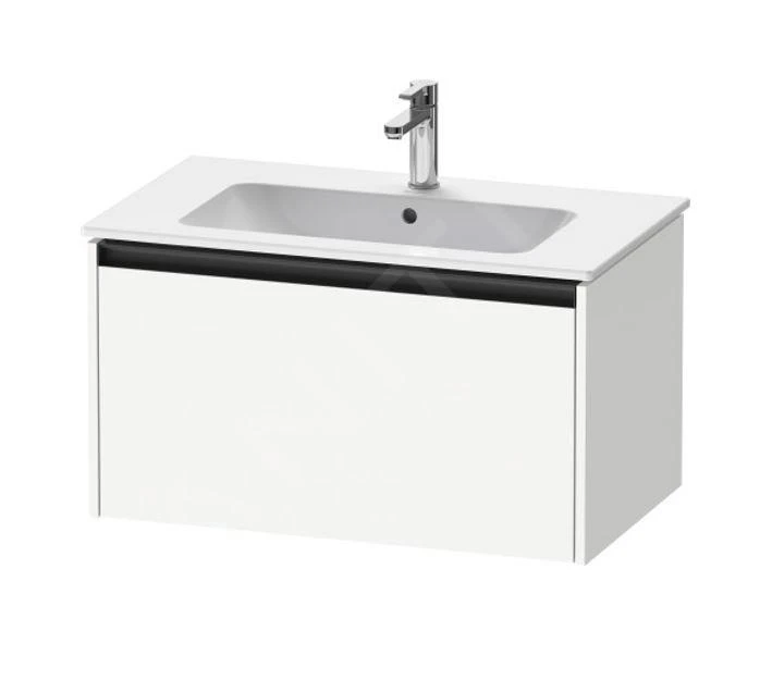 Duravit Ketho.2 - Wastafelkast 440x810x480 Mm, 1 Lade, Mat Wit K25063018180000