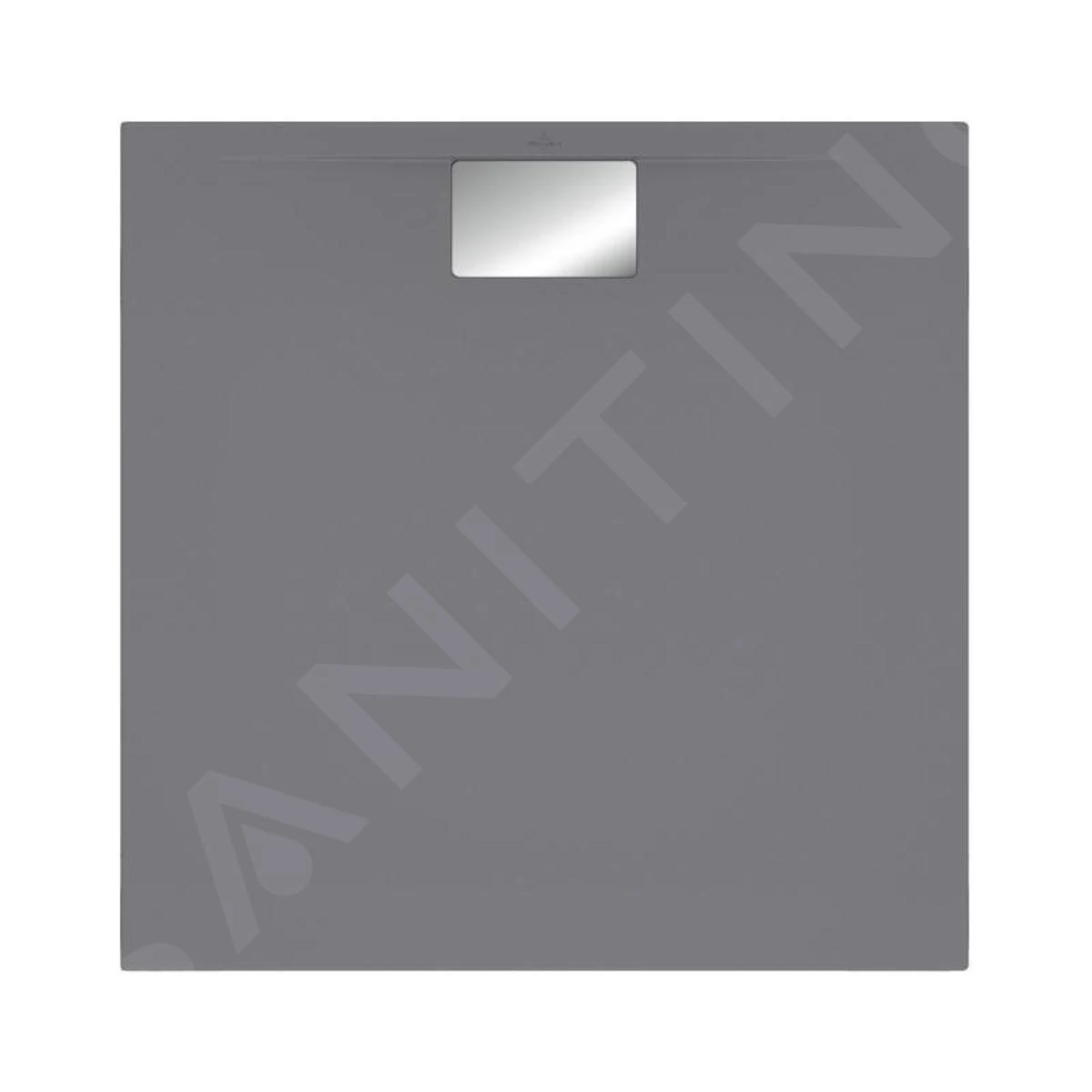 Villeroy & Boch Architectura MetalRim - Douchebak, 900x900 Mm, Antraciet UDA9090ARA148V-1S - Afbeelding 3