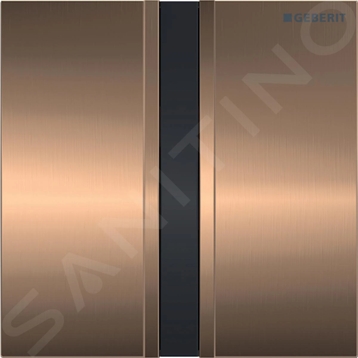 Geberit Spoelsystemen - Urinoirstuursysteem Met Elektronische Spoelactivering, Netvoeding, Bedieningsplaat Type 50, Roodgoud 116.026.QB.1 - Afbeelding 4