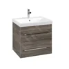 Villeroy & Boch Avento - Wastafelonderkast, 580x514x452 Mm, 2 Lades, Stone Oak A88900RK