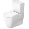 Duravit ME By Starck - Duoblokpot, Vario Afvoer, Rimless, HygieneGlaze, Wit 2005092000
