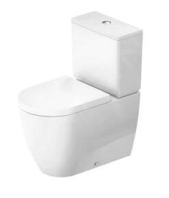Duravit ME By Starck - Duoblokpot, Vario Afvoer, Rimless, HygieneGlaze, Wit 2005092000