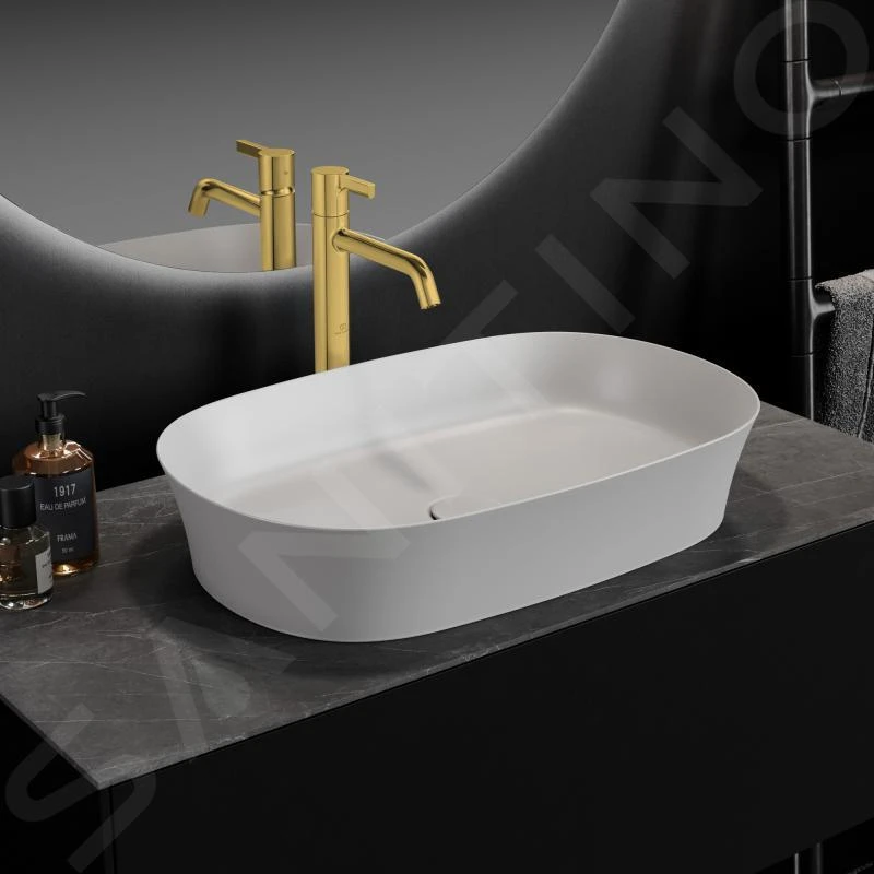 Ideal Standard Joy - Wastafelkraan Met Waste, Brushed Gold BC781A2 - Afbeelding 3