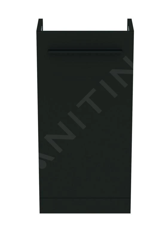 Ideal Standard I.Life S - Wastafelonderkast, 354x202x730 Mm, 1 Deur, Mat Carbon Grijs T5303NV - Afbeelding 3