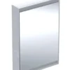 Geberit ONE - Spiegelkast Met LED-verlichting, 600x900x150 Mm, Scharnieren Rechts, Wit 505.811.00.2