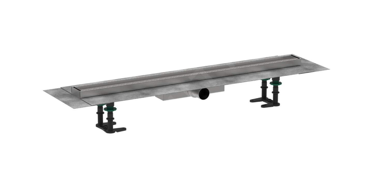 Hansgrohe RainDrain Compact - Douchegoot 80 Cm Voor Tegelvloer, Met Rooster 56167000