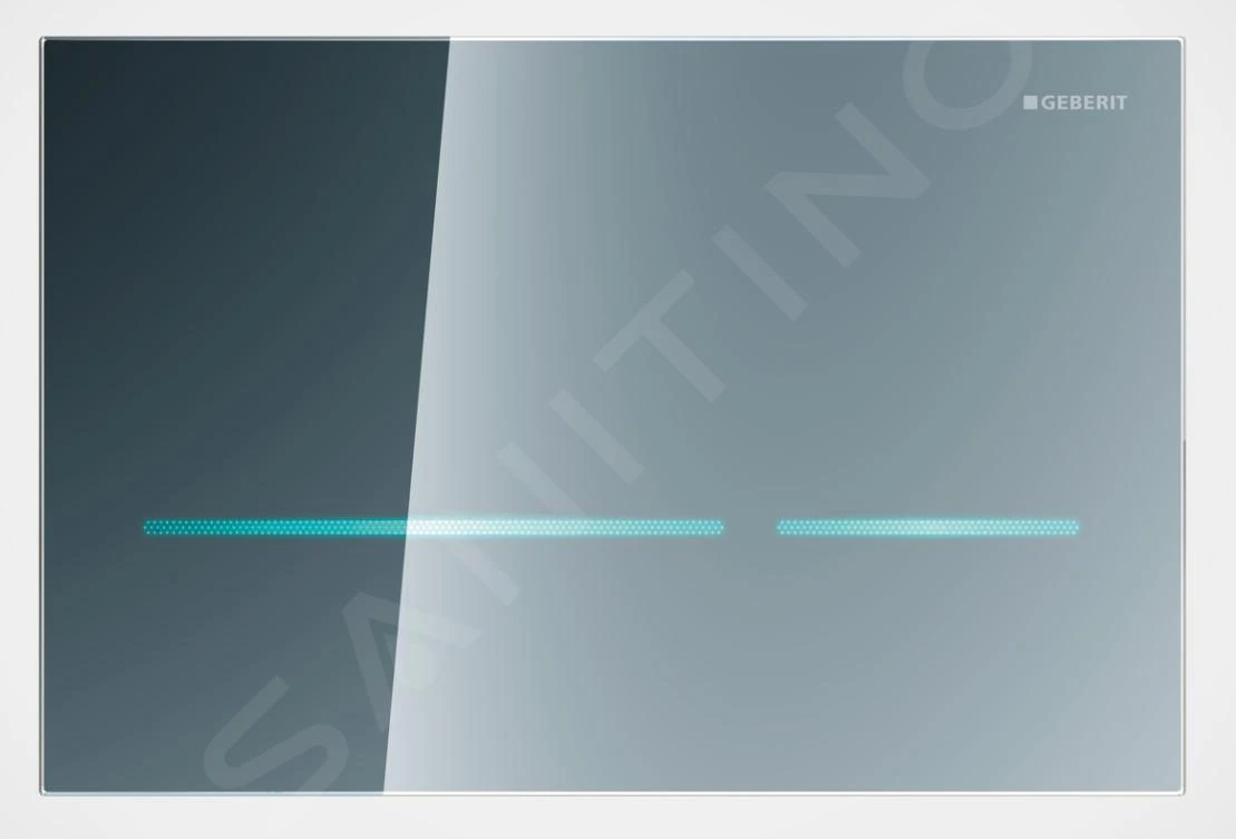Geberit Sigma80 - Bedieningsplaat, Touch Free, Dual Flush Spoeling, Netvoeding, Spiegelglas 116.092.SM.1 - Afbeelding 5
