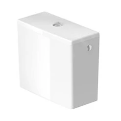 Duravit Soleil By Starck - Spoelreservoir, Zijwaterinlaat, DualFlush, WonderGliss, Wit 09450000051