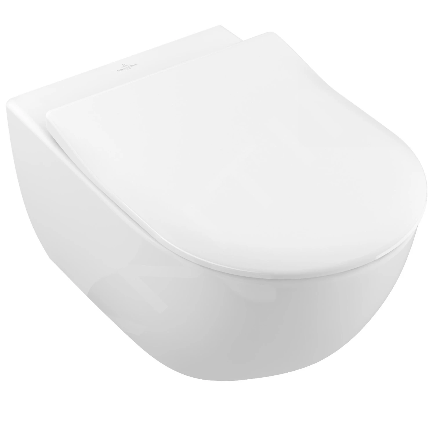 Geberit Kombifix - Toiletset Met Sigma01 Bedieningsplaat, Alpine Wit + Villeroy Boch Hangend Toilet En Wc Bril, SoftClose, DirectFlush, CeramicPlus 110.302.00.5 NI1 - Afbeelding 3
