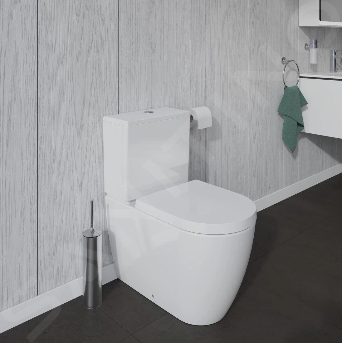 Duravit ME By Starck - Staande Toiletpot, Met HygieneGlaze, Alpine Wit 2170092000 - Afbeelding 4