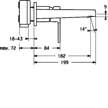Hansa Ronda - Inbouw Wastafelkraan, 2-gats Installatie, Chroom 03832273 - Afbeelding 2