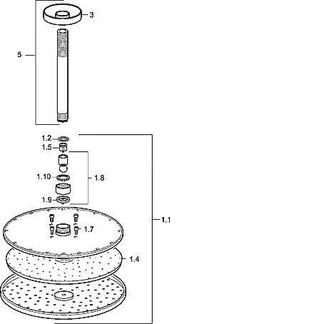 Hansa Viva - Hoofddouche, Diameter 300 Mm, Chroom 44270300 - Afbeelding 4