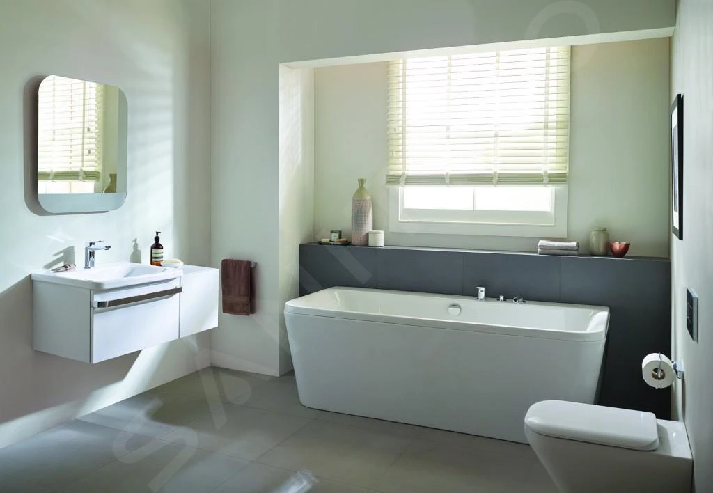 Ideal Standard Tonic II - Badrandmengkraan, 3-gats Installatie, Chroom A6349AA - Afbeelding 6