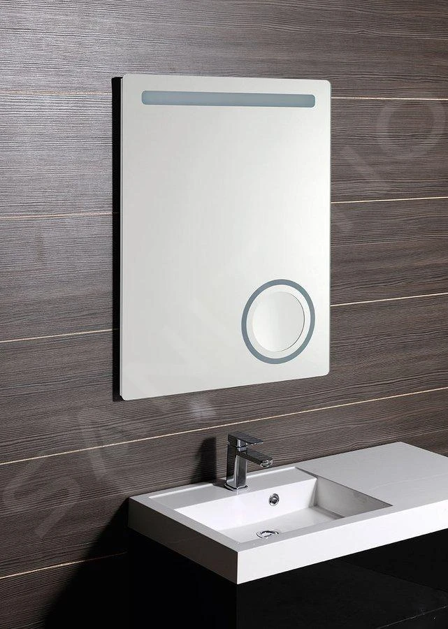 Sapho Astro - Spiegel 600x800 Mm, LED Verlichting, Cosmeticaspiegel MIRL2 - Afbeelding 3