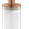 Grohe Selection - Zeepdispenser, Glas/geborsteld Warm Sunset 41028DL0
