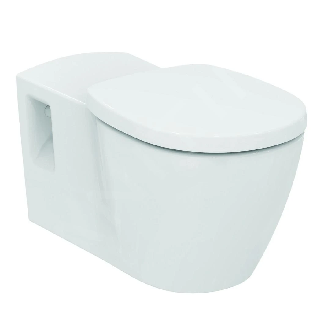 Ideal Standard Connect Freedom - Hangend Toilet, Barrièrevrij, Rimless, Met Ideal Plus, Wit E8194MA - Afbeelding 3