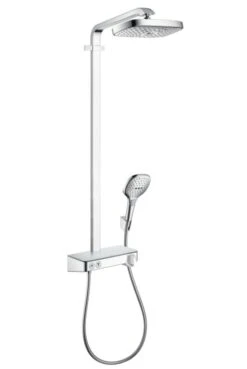 Hansgrohe Raindance Select E - Showerpipe 300 Doucheset Met Thermostaat, 2jet, EcoSmart 9l/min, Chroom 27283000