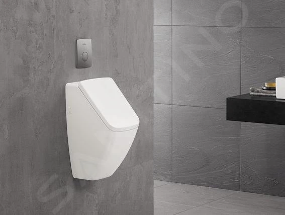 Villeroy & Boch Venticello - Urinoir, 285x545x315 Mm, DirectFlush, CeramicPlus, Alpine Wit 5504R1R1 - Afbeelding 5