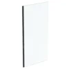 Ideal Standard Connect 2 - Douchewand Wetroom 1200 Mm, Zwart/helder Glas K9379V3