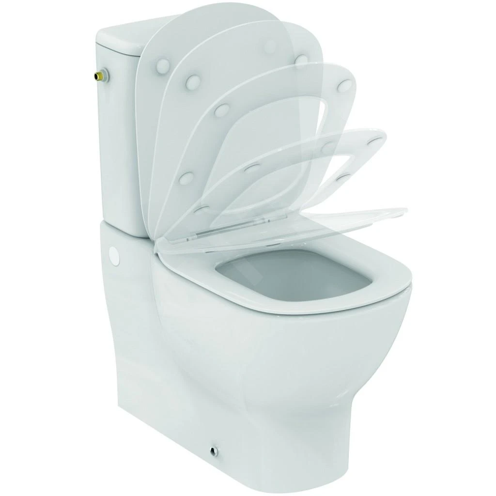 Ideal Standard Tesi - Wc Bril Ultradun, Softclose, Wit T352701 - Afbeelding 3