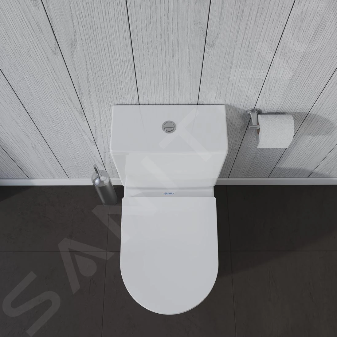 Duravit ME By Starck - Staande Toiletpot, Met HygieneGlaze, Alpine Wit 2170092000 - Afbeelding 6