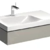 Geberit Xeno 2 - Wastafelonderkast 900 Mm Met Bijzetplank, Interne Lade Met LED Verlichting, Grijs/beige 500.513.00.1