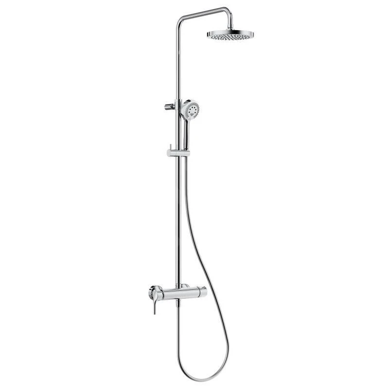 Kludi Logo - Dual Shower System Doucheset Met Kraan, 200 Mm, Chroom 6808505-00