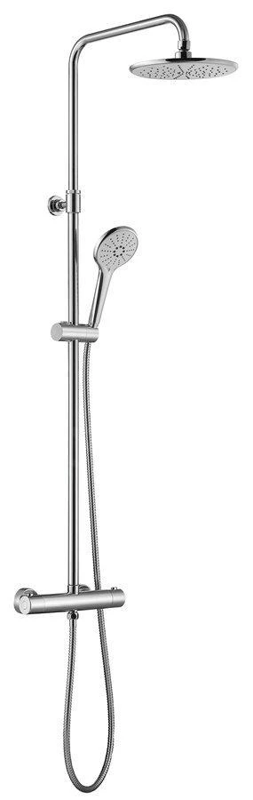 Aqualine Douches - Doucheset Met Thermostaat, Chroom 1202-18