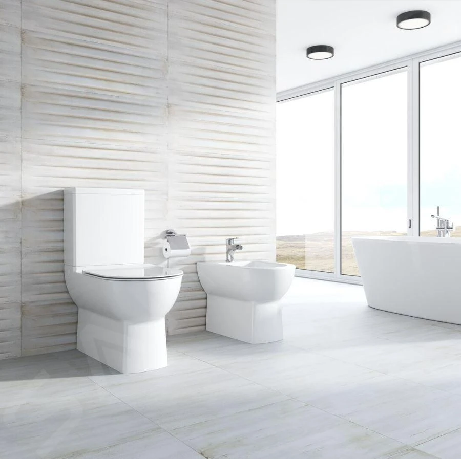 Ideal Standard Eurovit - Duobloktoilet Met SoftClose WC-zitting, Wit T443601 - Afbeelding 7