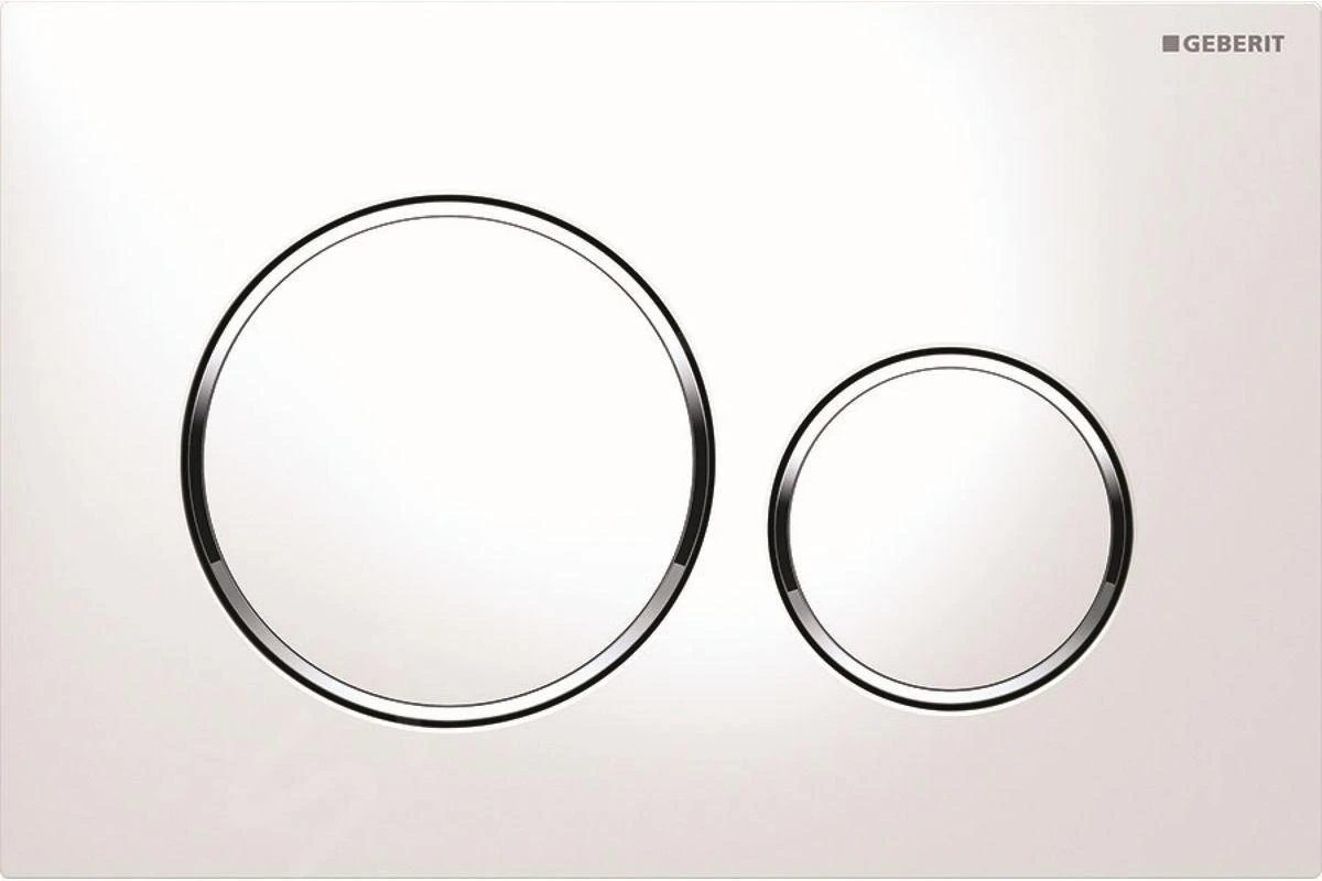 Geberit Kombifix - Set Voorwandinstallatie, Toilet En Zitting Villeroy & Boch, Bedieningspaneel Sigma20, DirectFlush, SoftClose, CeramicPlus, Wit/chroom 110.302.00.5 NB4 - Afbeelding 7