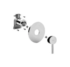 Paffoni Stick - Inbouwkraan Met 1 Uitgang, Chroom SKBOX010CR