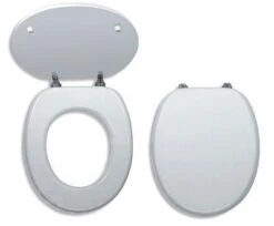 Novaservis Prestige - WC Bril, Gelakte MDF, Wit WC/BILAMDF