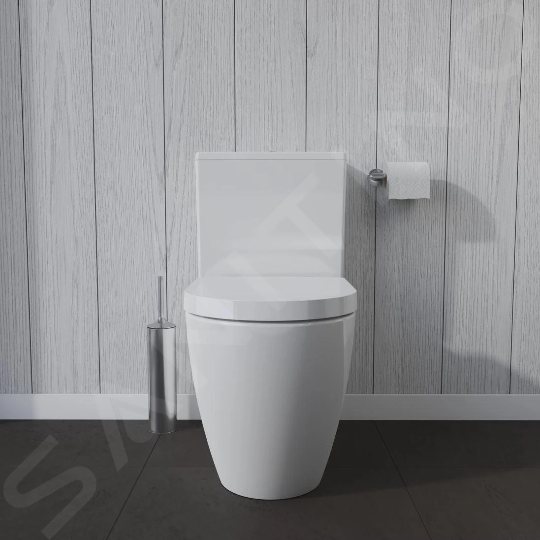 Duravit ME By Starck - Staande Toiletpot, Met HygieneGlaze, Alpine Wit 2170092000 - Afbeelding 5
