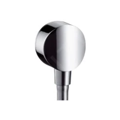 Hansgrohe Fixfit - Muuraansluitbocht S Met Terugslagklep, Chroom 26453000