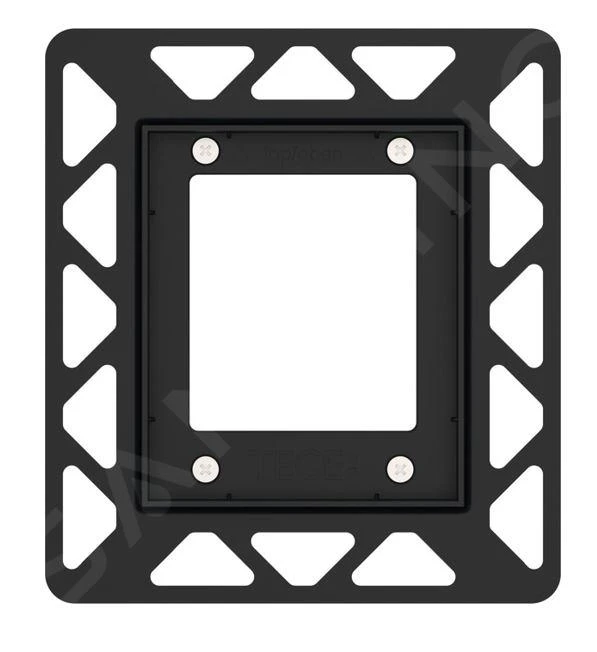 Tece TECEloop - Montageframe Voor Vlakke Inbouw Voor Urinoirbediening, Zwart 9242647