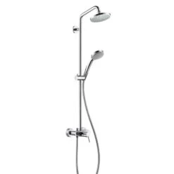 Hansgrohe Croma 160 - Doucheset Showerpipe Met Eengreeps Kraan, Chroom 27154000