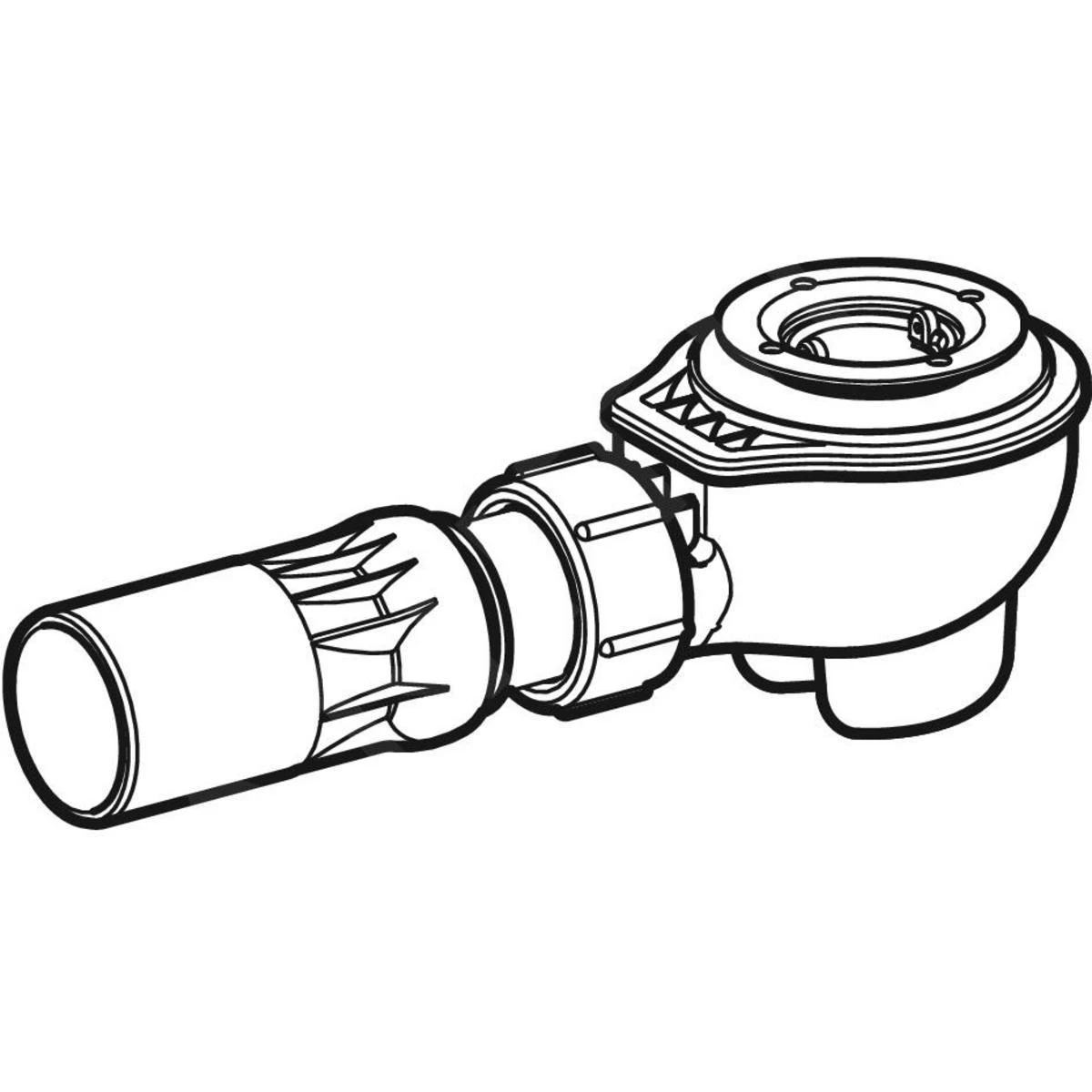 Geberit Toebehoren - Douchesifon, Afvoer 52 Mm 150.680.00.1 - Afbeelding 4