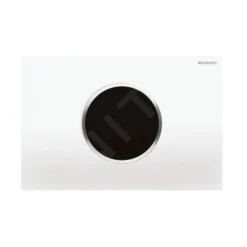 Geberit Sigma10 - Elektronische Bedieningsplaat, Netvoeding, Wit/glanzend Chroom 115.907.KJ.6