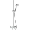 Hansgrohe Croma Select S - Doucheset Showerpipe 280 1jet, Met Douchekraan, Chroom 26791000