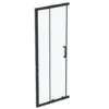 Ideal Standard Connect 2 - Schuif Douchedeur, 2-delig, 900 Mm, Zwart/helder Glas K9261V3