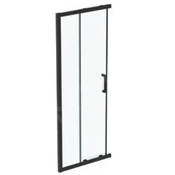 Ideal Standard Connect 2 - Schuif Douchedeur, 2-delig, 800 Mm, Zwart/helder Glas K9259V3