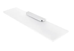 Nimco Nikau - Plank, Lengte 600 Mm, Mat Glas/chroom NK 30091B-60-26