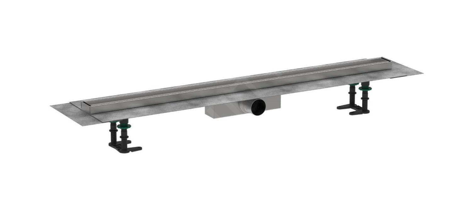 Hansgrohe RainDrain Compact - Douchegoot 100 Cm Voor Tegelvloer, Met Rooster 56183000