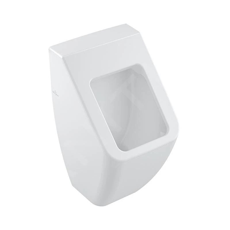 Villeroy & Boch Venticello - Afzuigurinoir Zonder Deksel, Met Verdekte Toevoer, DirectFlush, CeramicPlus, Stone White 5504R1RW
