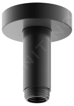 Keuco Elegance - Douchearm Voor Wandaansluiting, Lengte 100 Mm, Zwart Chroom 51689130100