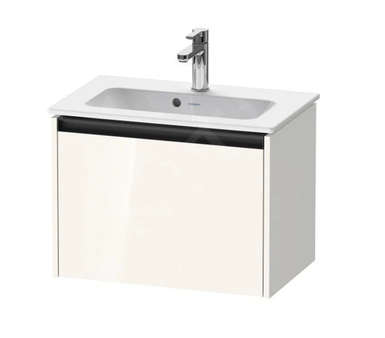 Duravit Ketho.2 - Wastafelkast 440x610x390 Mm, 1 Lade, Glanzend Wit K25055022220000