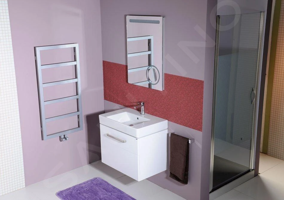 Sapho Astro - Spiegel 600x800 Mm, LED Verlichting, Cosmeticaspiegel MIRL2 - Afbeelding 6