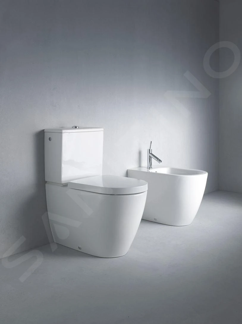 Duravit ME By Starck - Staande Toiletpot, Met HygieneGlaze, Alpine Wit 2170092000 - Afbeelding 3